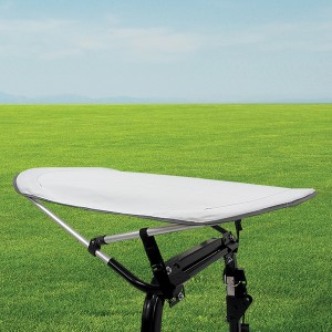 Low Profile Bimini Sunshade for Tractors and Mowers